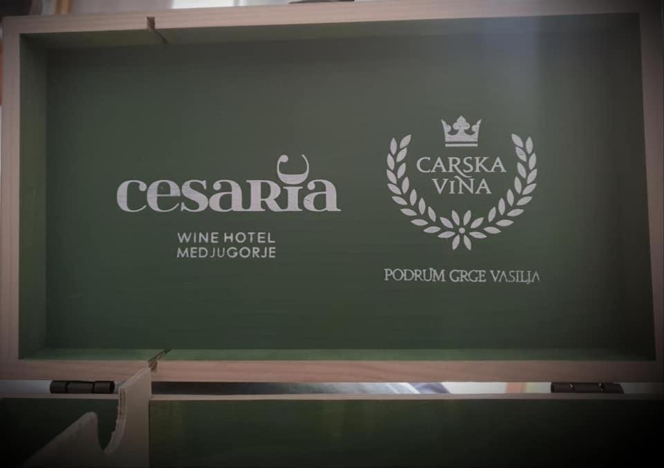 Wine Hotel Cesarica Međugorje Kültér fotó
