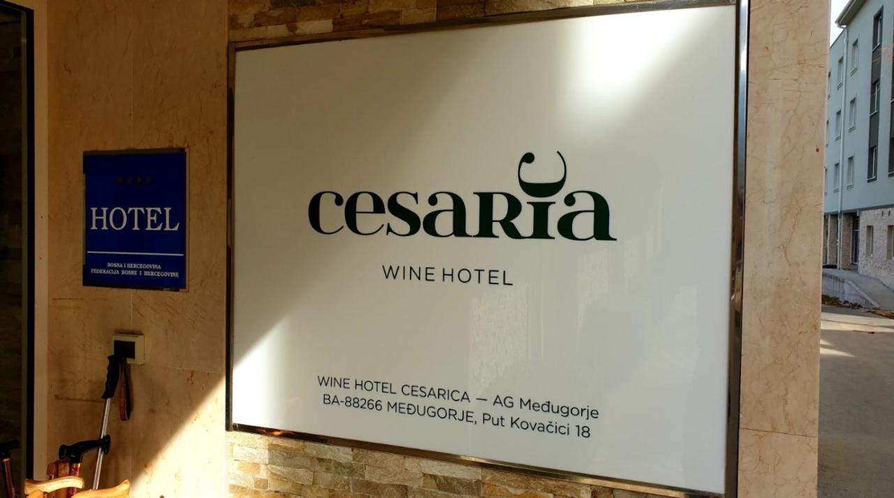 Wine Hotel Cesarica Međugorje Kültér fotó