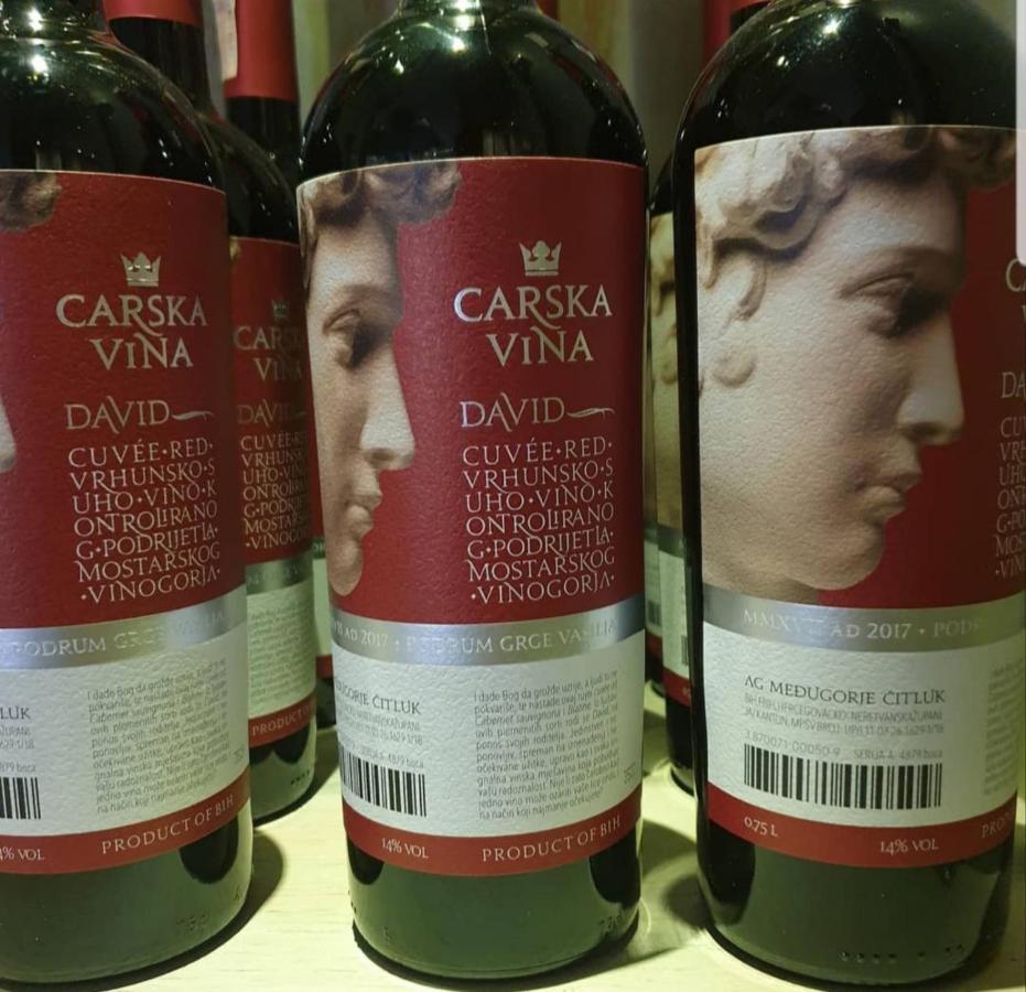 Wine Hotel Cesarica Međugorje Kültér fotó